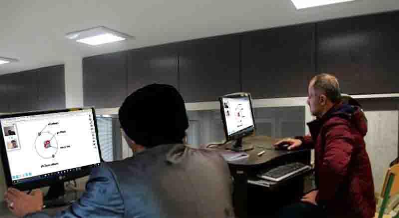گروهی از معلمهای ویزتوت در حال تدریس گروهی از معلمهای ویزتوت در حال تدریس